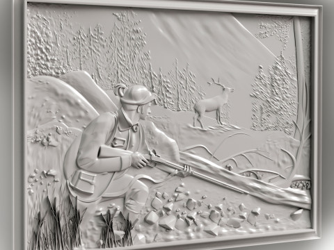 Hunter on the hunt for a CNC router 3D Print Model