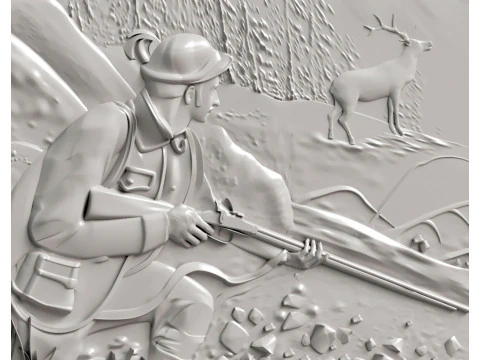 Hunter on the hunt for a CNC router 3D Print Model