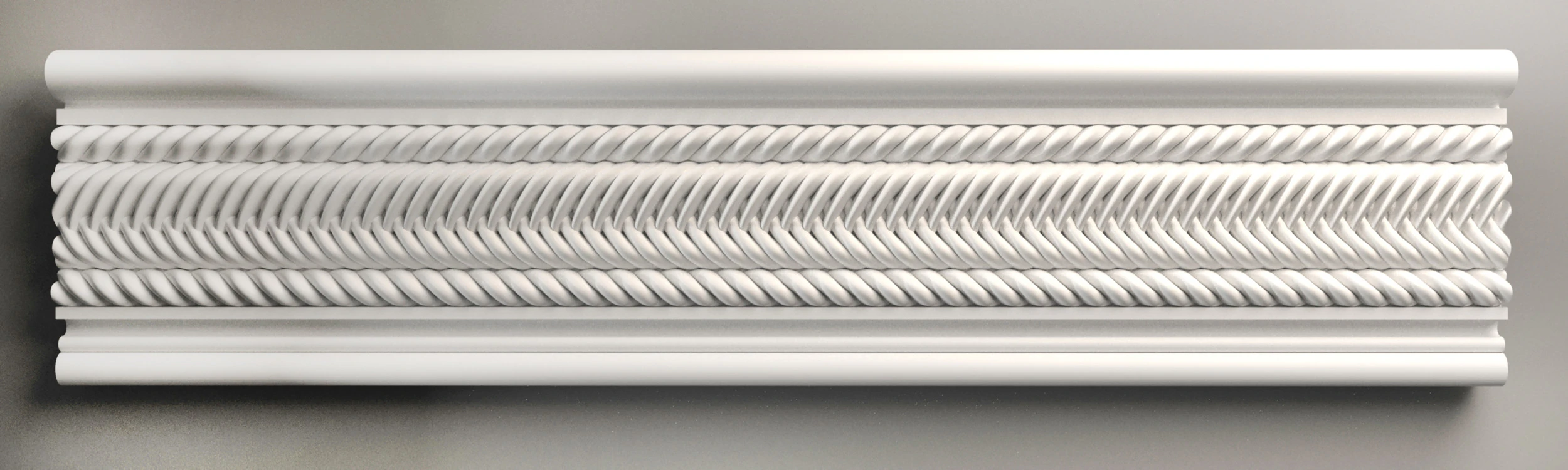 stl wall molding plinth decor for CNC router 3D Print Model .c4d .max .obj .3ds .fbx .stl .blend 