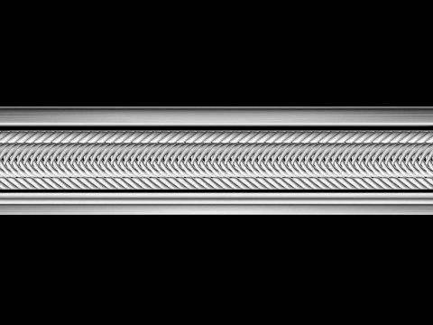 stl wall molding plinth decor for CNC router 3D-Druckmodell