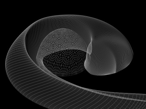Volumetric decor for CNC milling 3D Print Model