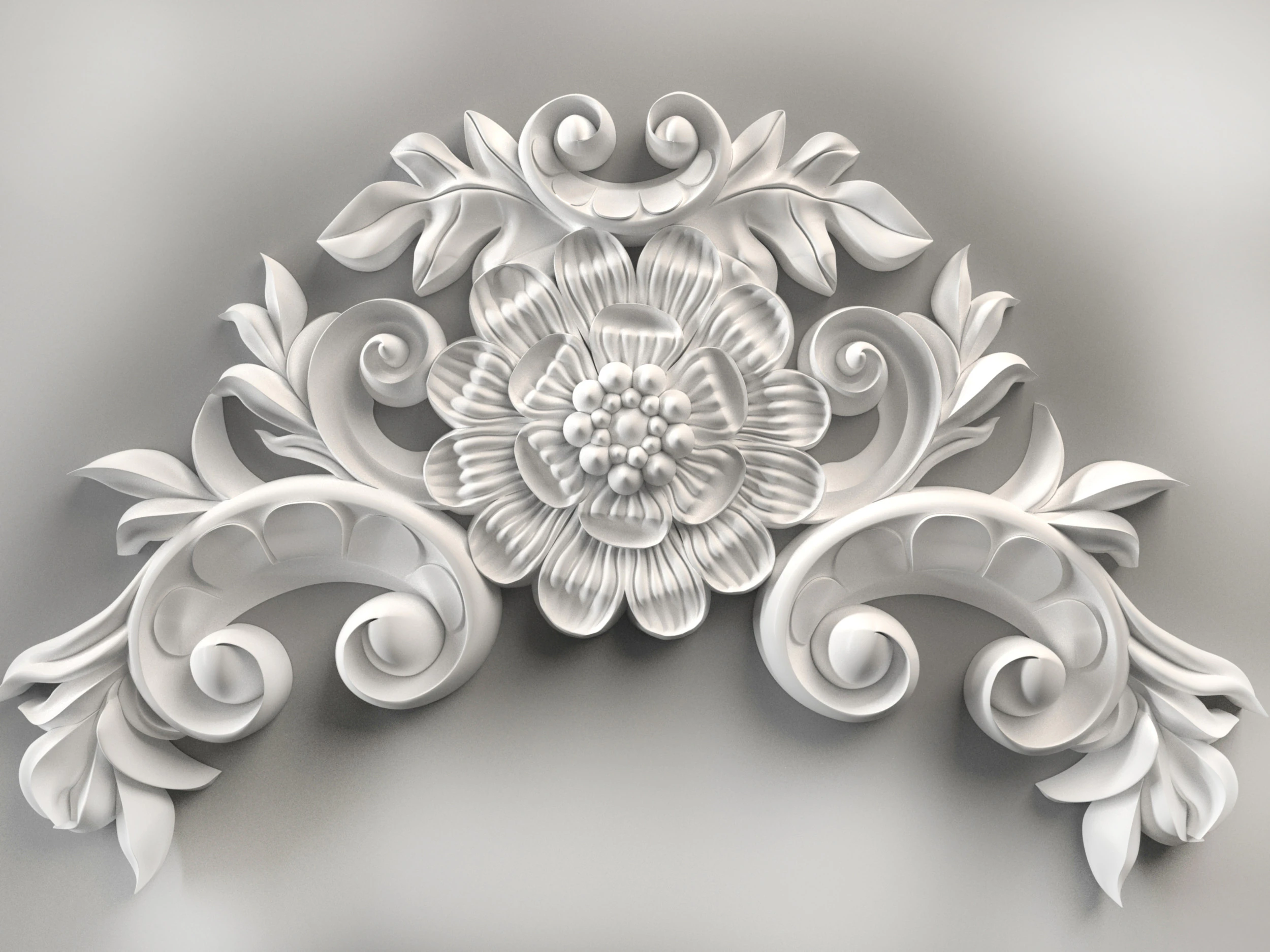 Wall molding plinth decor for CNC router 3D print model 3D Print Model .c4d .max .obj .3ds .fbx .stl .blend 