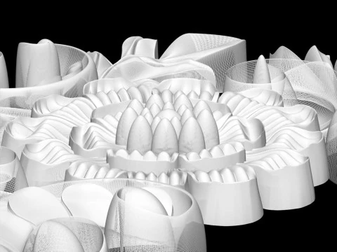 Wall molding plinth decor for CNC router 3D print model 3D Print Model