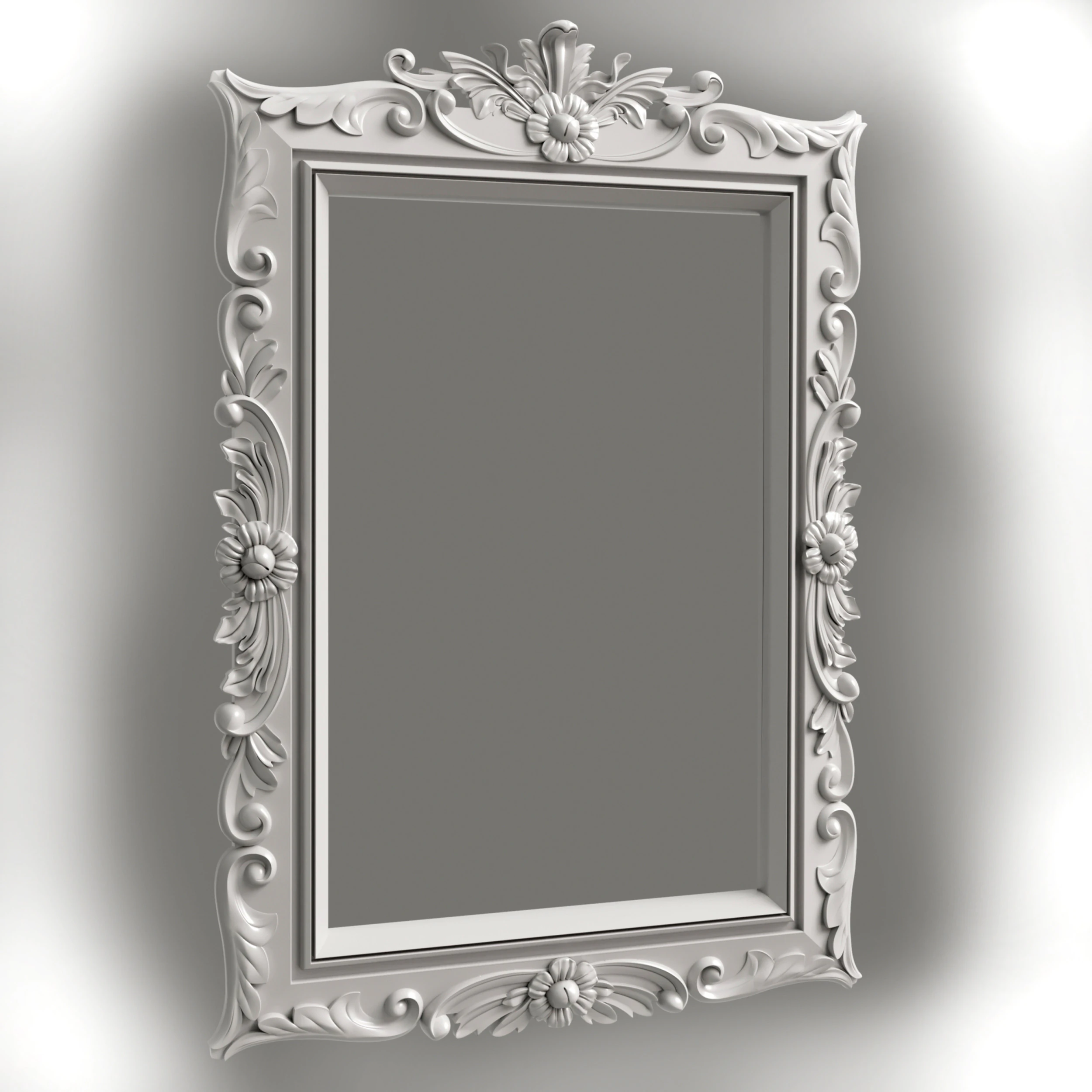 Frame for painting mirror for CNC milling 3D print model 3D Print Model .c4d .max .obj .3ds .fbx .stl .blend 