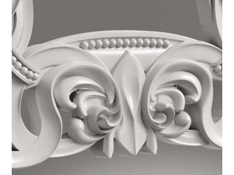 Frame for mirror for CNC milling 3D print model 3D Print Model