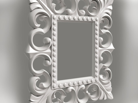 Frame or mirror for cnc router 3D print model 3D 3D-Druckmodell