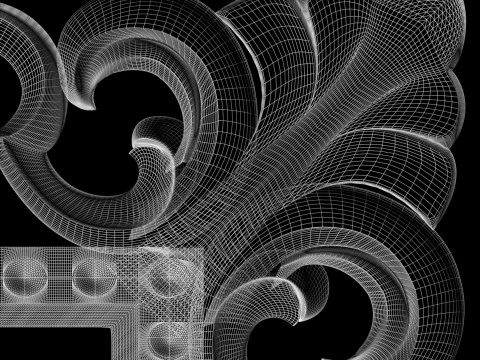 Cornice o specchio per router cnc modello di stampa 3D 3D Modello di stampa 3D