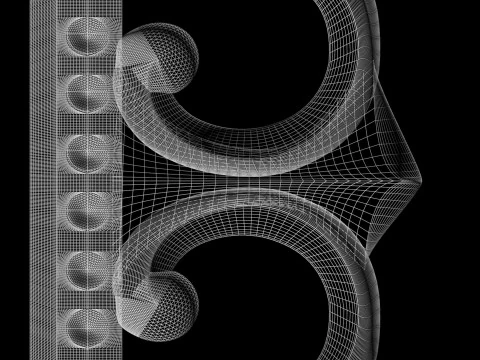 Cornice o specchio per router cnc modello di stampa 3D 3D Modello di stampa 3D