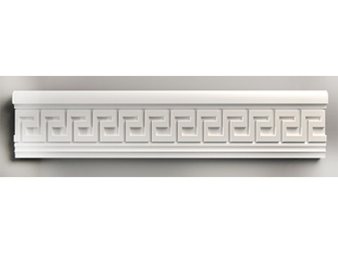 Wall molding plinth decor for CNC router 3D print model 3D Print Model