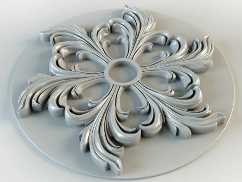 SOCKET WALL DECOR FOR CNC MILLING MACHINE OR 3D PRINTING 3D Print Model