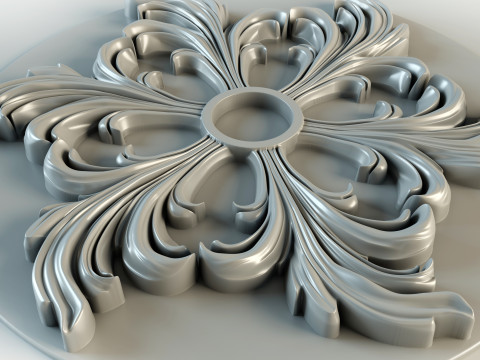 SOCKET WALL DECOR FOR CNC MILLING MACHINE OR 3D PRINTING 3D प्रिंट मॉडल