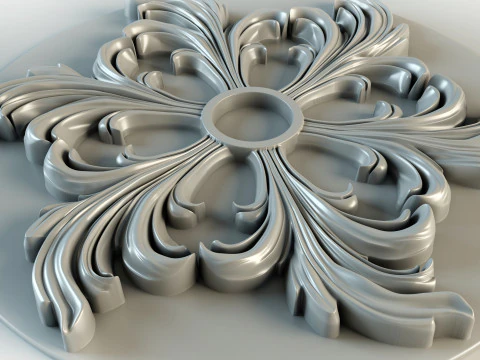 SOCKET WALL DECOR FOR CNC MILLING MACHINE OR 3D PRINTING 3D Print Model