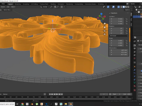 SOCKET WALL DECOR FOR CNC MILLING MACHINE OR 3D PRINTING 3D Print Model