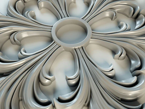 SOCKET WALL DECOR FOR CNC MILLING MACHINE OR 3D PRINTING 3D Print Model