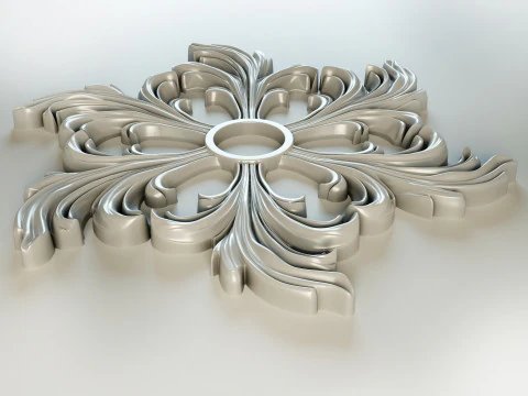 SOCKET WALL DECOR FOR CNC MILLING MACHINE OR 3D PRINTING 3D Print Model