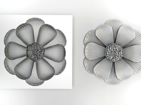 Flower - silicone mold for 3D printer in stl format 3D Принт Модель