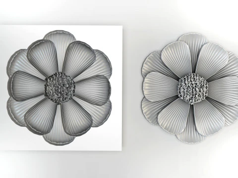 Flor - molde de silicone para impressora 3D em formato stl Modelo de Impressão 3D