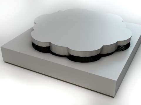 Flower - silicone mold for 3D printer in stl format 3D Принт Модель
