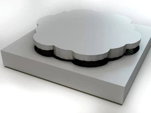 Flor - molde de silicone para impressora 3D em formato stl Modelo de Impressão 3D