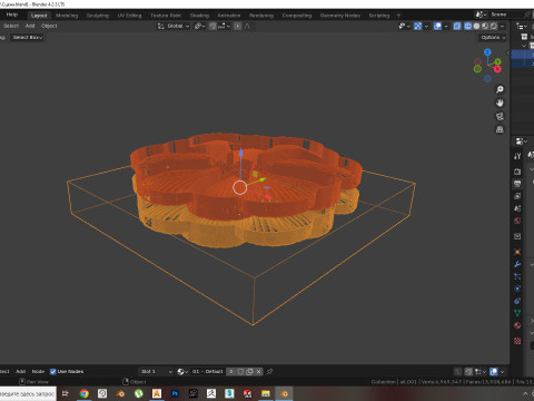 Flower - silicone mold for 3D printer in stl format 3D Принт Модель