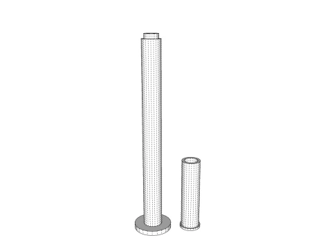PUBLIC LIGHTING POLE 3D Print Model