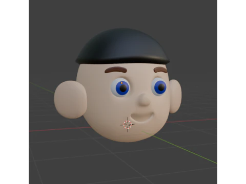 Testa di ragazzi Modello 3D