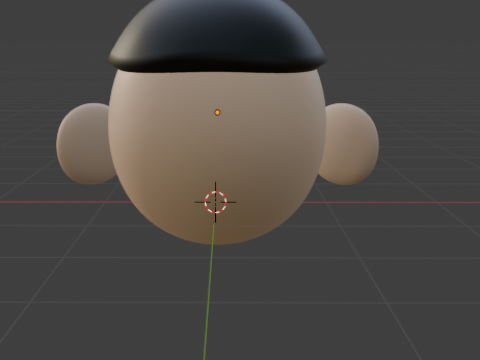 Boys head 3D Model
