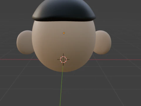 Boys head 3D Model