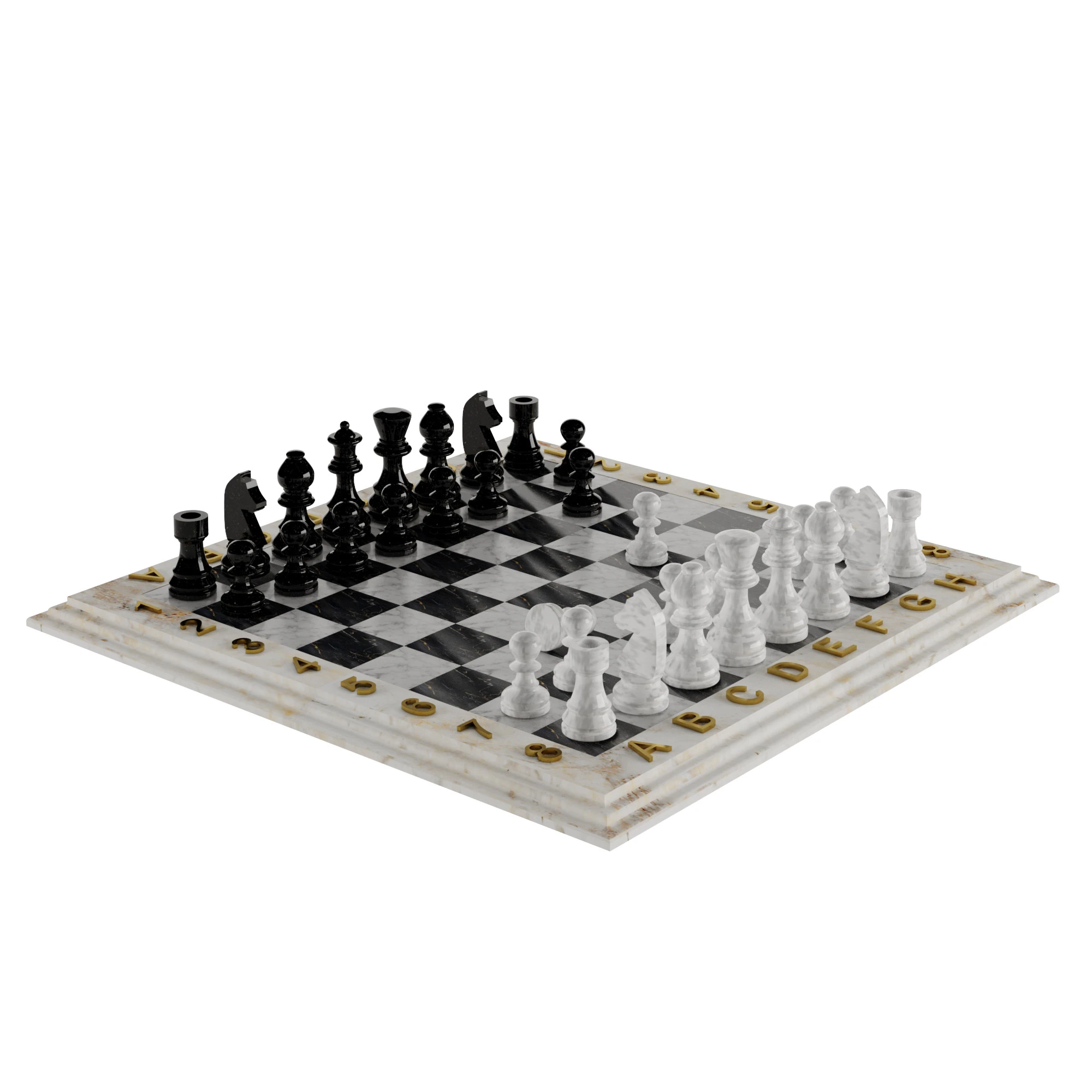Chess 3D Model .c4d .max .obj .3ds .fbx .stl .blend 