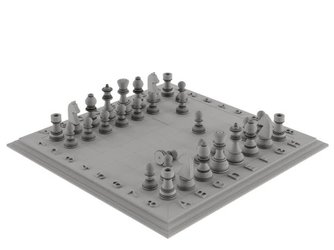 Chess 3D Model