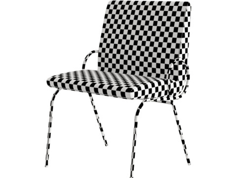 Table and chair 3D Model