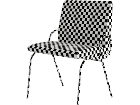 Table and chair 3D Model