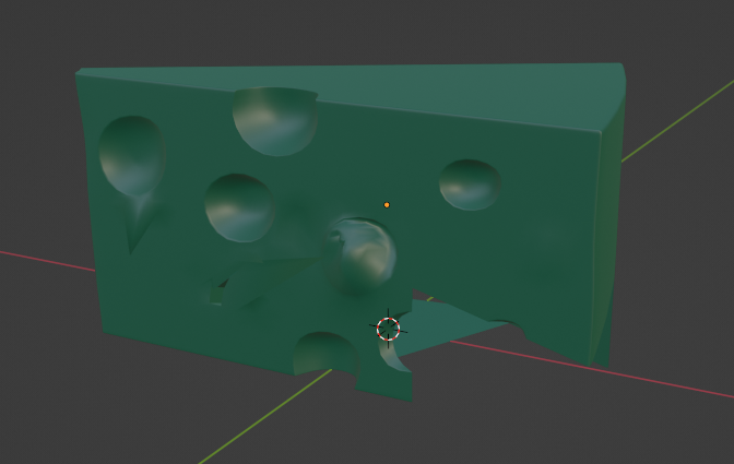Mutated cheese 3D 모델 .c4d .max .obj .3ds .fbx .stl .blend 