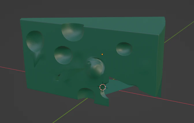 Mutated cheese 3D Model .c4d .max .obj .3ds .fbx .stl .blend 