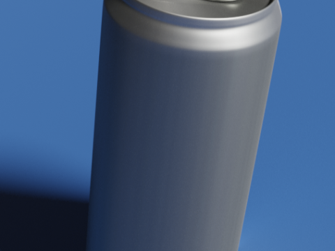 Aluminum Tin Can 3D 모델