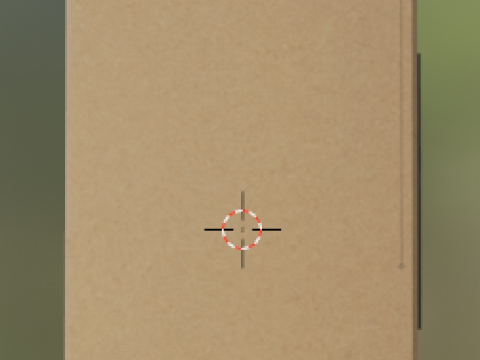 Ackage Cardboard Trapezoid Box 3D मॉडल