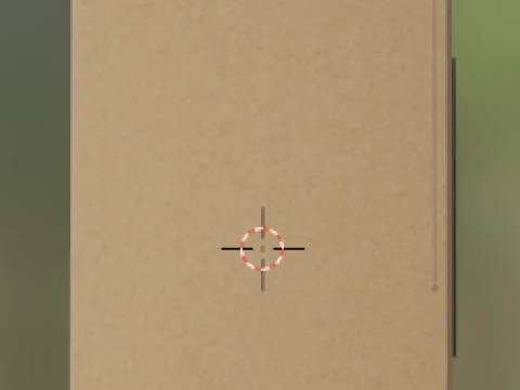 Ackage Cardboard Trapezoid Box 3D Model