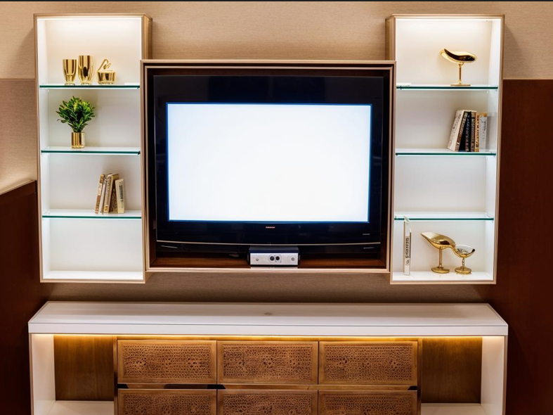 Modern TV Stand with Storage -Sleek Entertainment Center for Living Room 3D Model .c4d .max .obj .3ds .fbx .stl .blend 