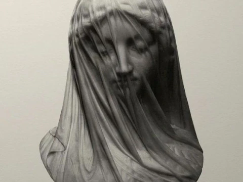 Veiled serenity statuts 3D Model