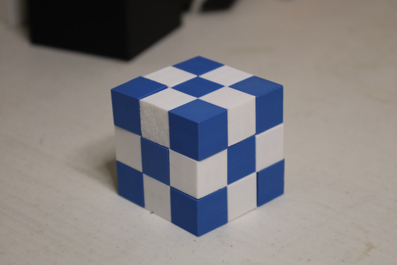 Challenging Chain Puzzle 3D-printmodel .c4d .max .obj .3ds .fbx .stl .blend 