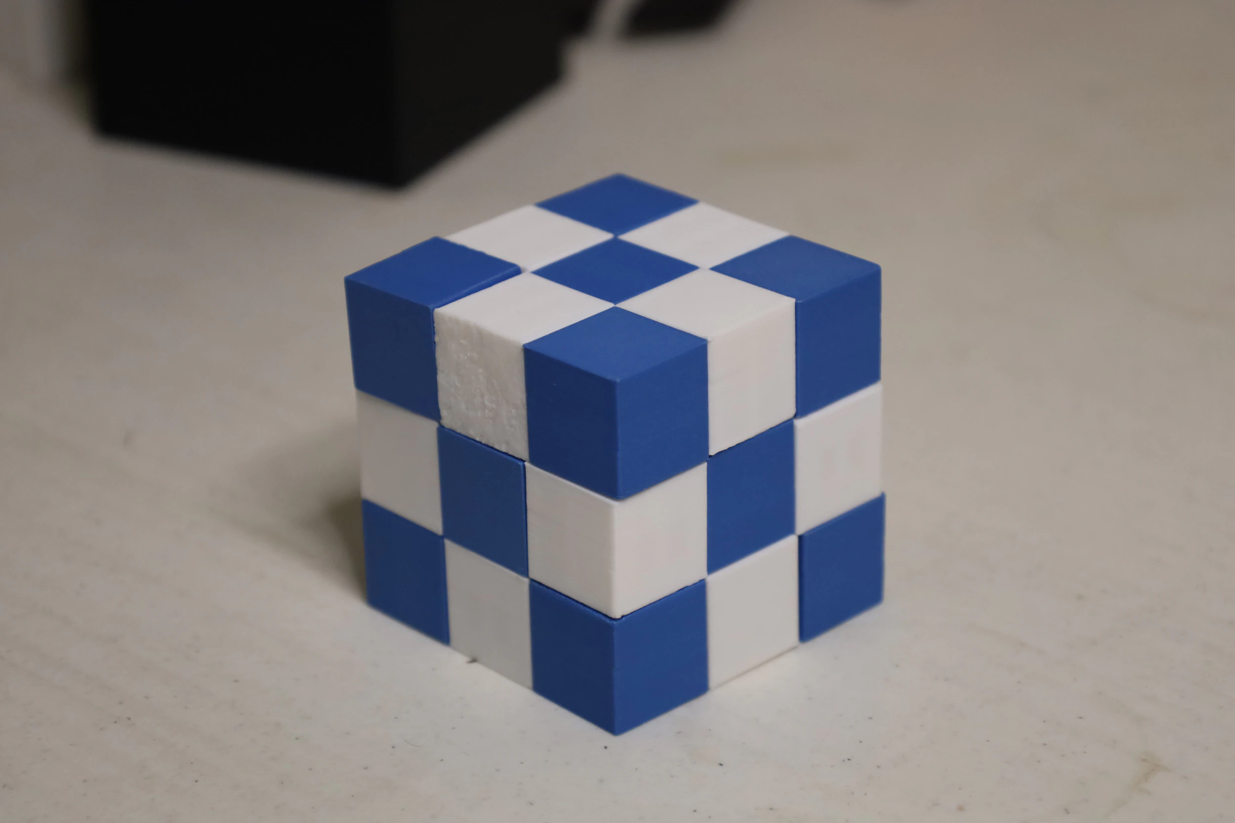 Challenging Chain Puzzle 3D Print Model .c4d .max .obj .3ds .fbx .stl .blend 