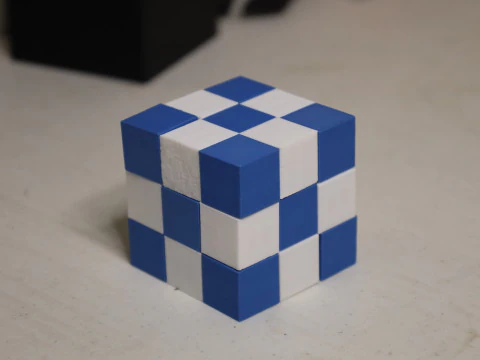 Challenging Chain Puzzle 3D Print Model