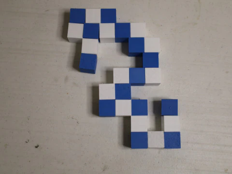 Challenging Chain Puzzle 3D Print Model