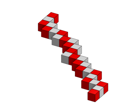 Challenging Chain Puzzle 3D-printmodel