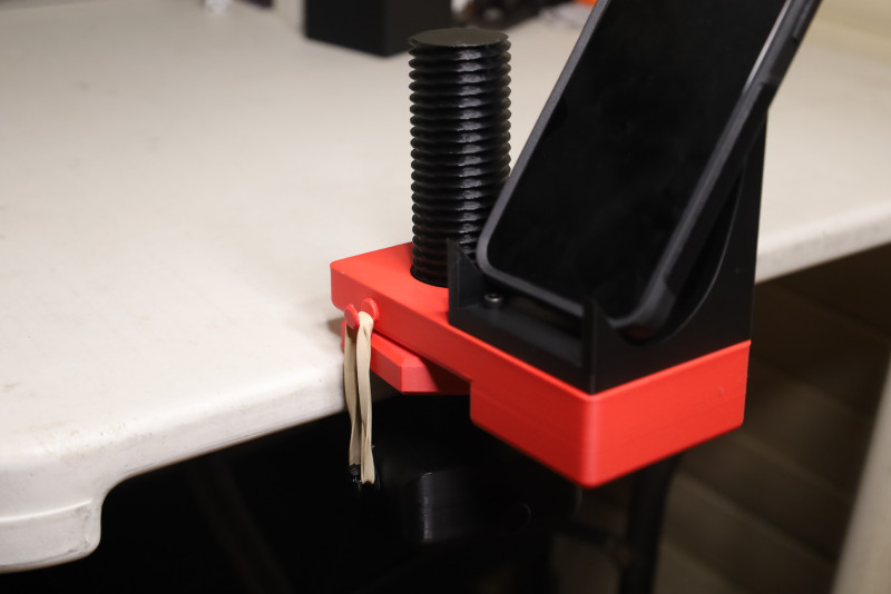 Adjustable Table Clamp Modello di stampa 3D .c4d .max .obj .3ds .fbx .stl .blend 