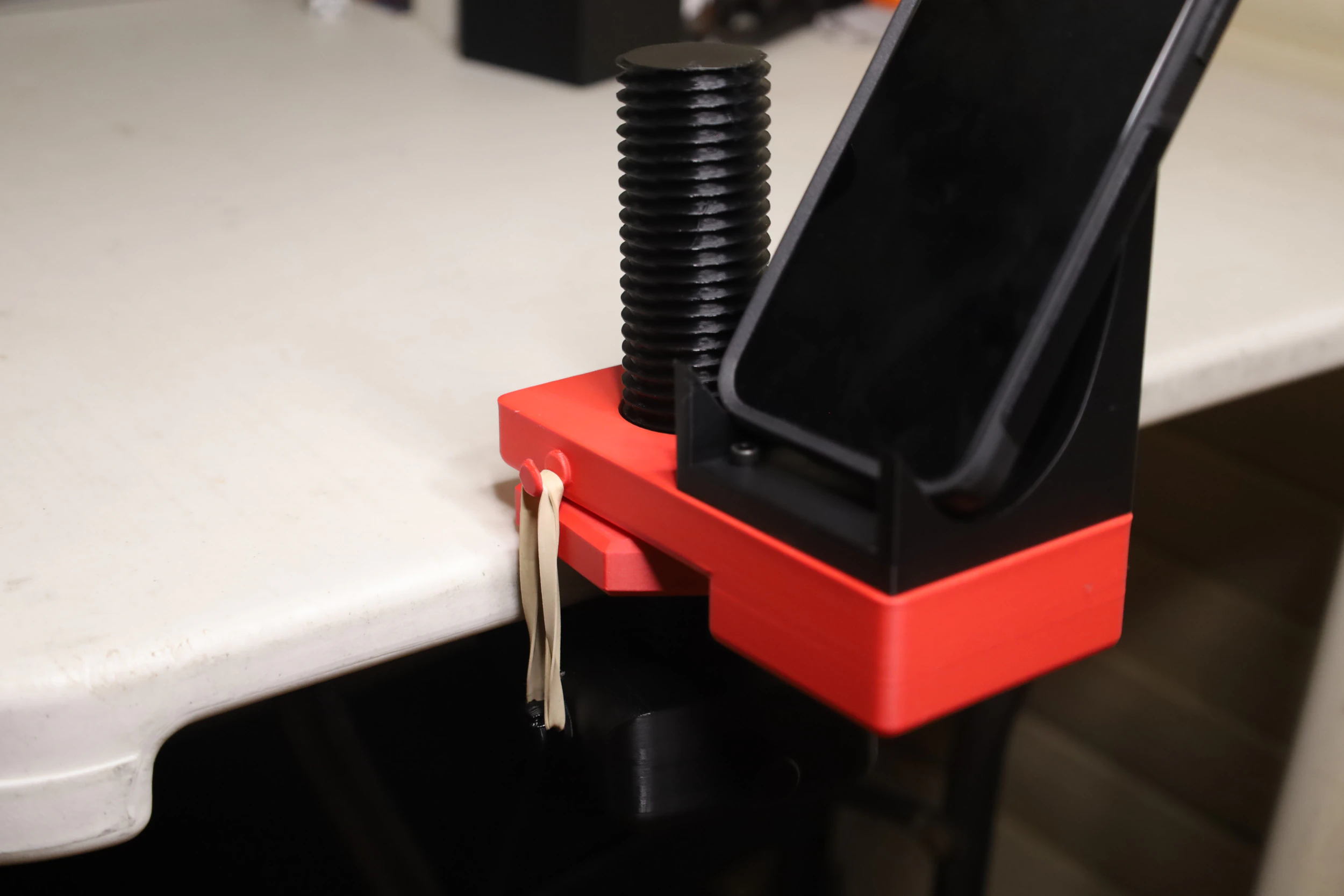 Adjustable Table Clamp 3D Print Model .c4d .max .obj .3ds .fbx .stl .blend 