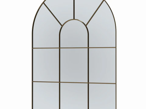 Arco de espelho Modelo 3D