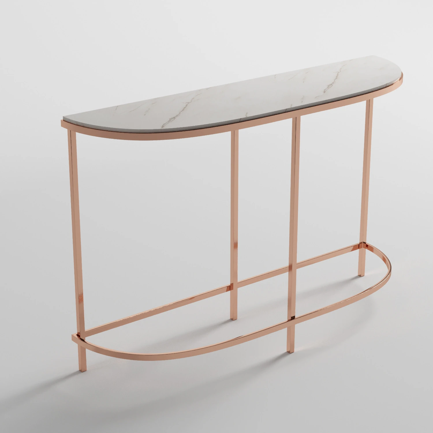 Console table Arc 3D Model .c4d .max .obj .3ds .fbx .stl .blend 