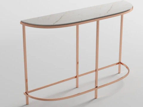 Consoletafel Arc 3D Model