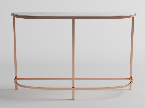 Console table Arc Modello 3D